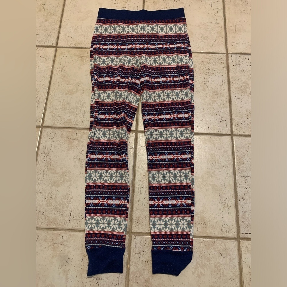 La Senza Fair Isle Thermal Pajama Set - Size M - Picture 10 of 12